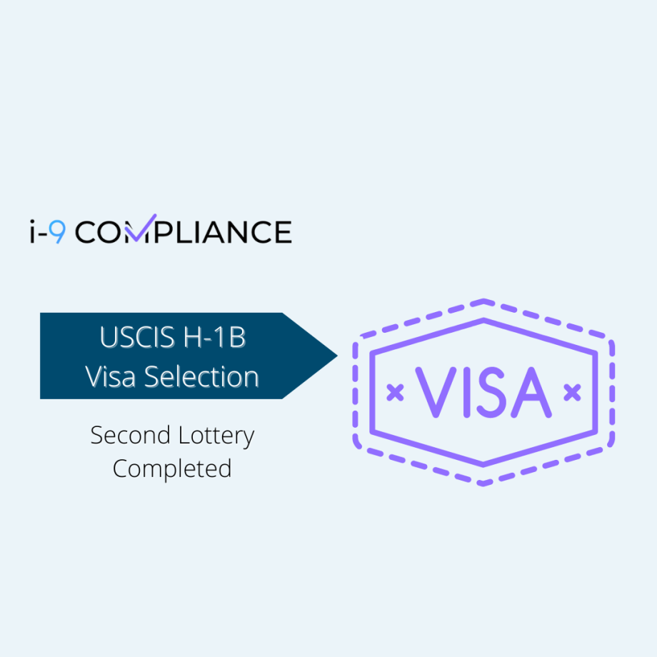 USCIS Completes Second H-1B Visa Lottery(1)