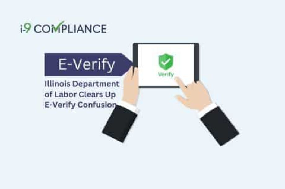 Illinois Department of Labor Clears Up E-Verify Confusion