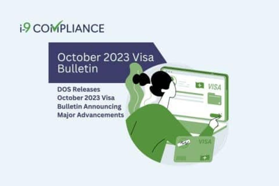 DOS Releases October 2023 Visa Bulletin Announcing Major Advancements